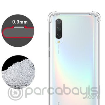 ALLY Xiaomi Mi 10 5G Anti-Drop Shockproof Darbe Emici Silikon Kılıf