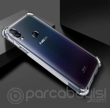 Vivo Nex (s) Darbe Emici Şeffaf Silikon Kılıf