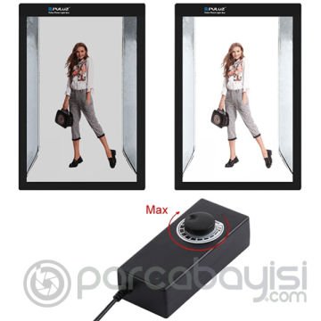 PULUZ 200CM Profesyonel 240 W 5500 LED Işıklı  Fotoğraf Çekim Çadırı Studyo