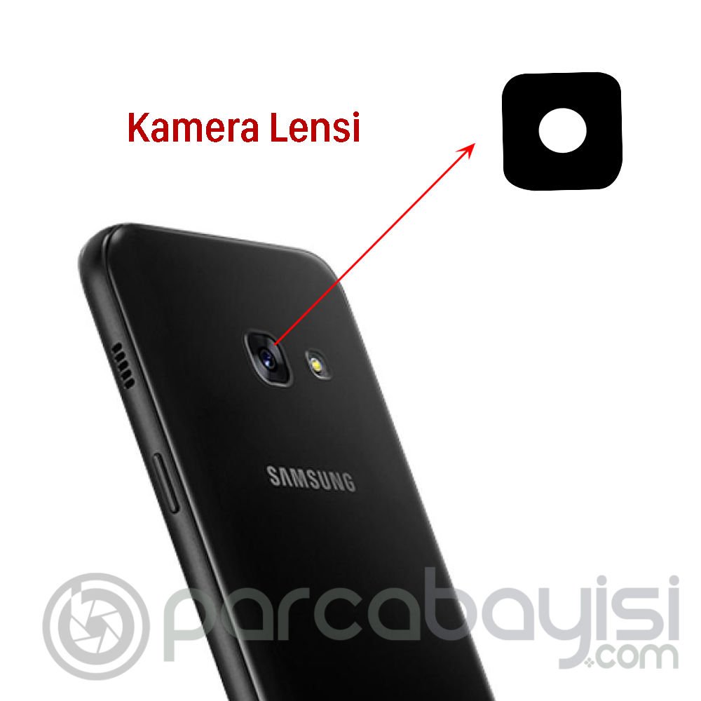 Ally Samsung Galaxy A320 A3 2017 A520 A5 2017 A720 A7 2017 İçin  Kamera Lens Camı