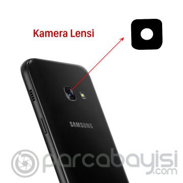 Ally Samsung Galaxy A320 A3 2017 A520 A5 2017 A720 A7 2017 İçin  Kamera Lens Camı