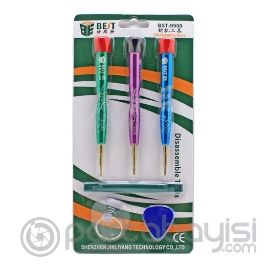 Best-9900d Yıldız Tornavida +1.5 -2.0 T4 Telefon Açma tamir Seti