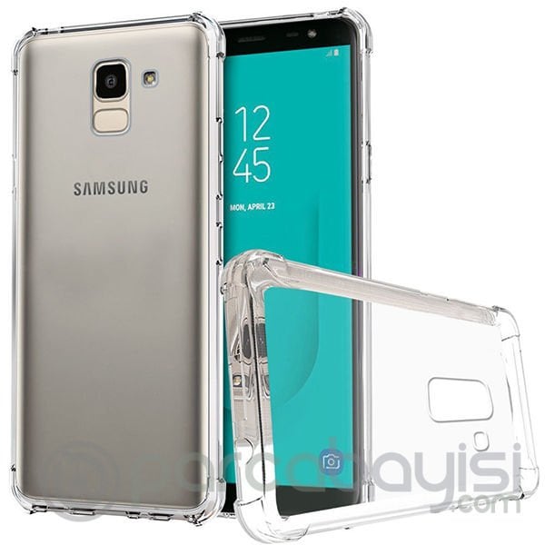 Galaxy J6 2018 J600 Darbe Emici Şeffaf Silikon Kılıf