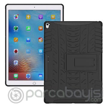 Ally İpad Pro 9.7  Şook Proof Zırhlı Standlı Kılıf