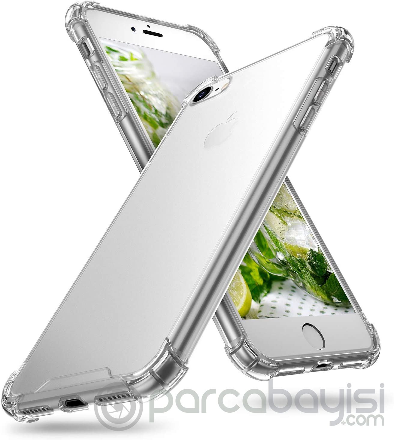 Ally iPhone SE3-SE2 İPhone 8-7 Kılıf Anti-Drop Darbe Emici Silikon Kılıf