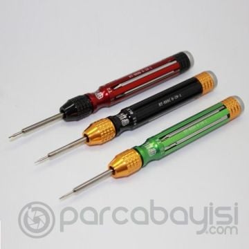 Best-889a T3-T4-T5-T6 -2.0 ve +2.0 Profesyonel Tornavida Seti