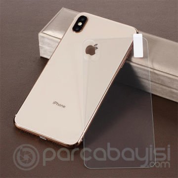 Ally İphone X, Xs Tempered Arka Kırılmaz Cam Koruyucu