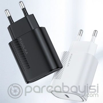KUULAA 18W Type-C PD Hızlı Şarj Cihazı Şarj Aleti