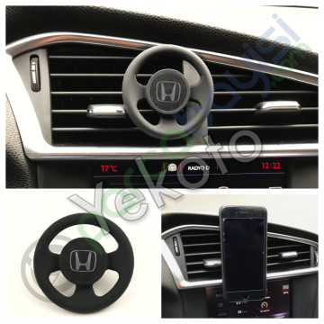 Honda Silikon Direksiyon Telefon Tutucu Yeni Model