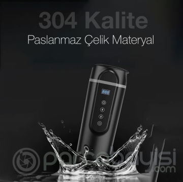 ALLY 420ml Paslanmaz Çelik Araç İçin 12V-24V Su Isıtıcı Termos