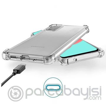 ALLY SM Galaxy A32 Anti-Drop Shockproof Darbe Emici Silikon Kılıf