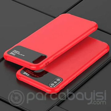 İphone X Xs 10 Fit Premium Silikon+ Cam Kılıf