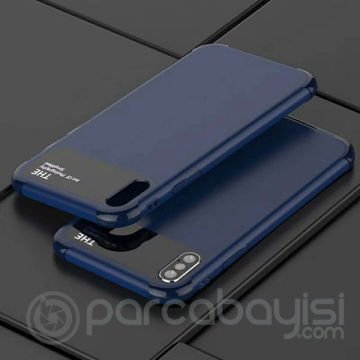 İphone X Xs 10 Fit Premium Silikon+ Cam Kılıf