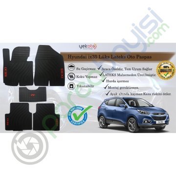 Hyundai İx35 Lüks Lateks Oto Paspas