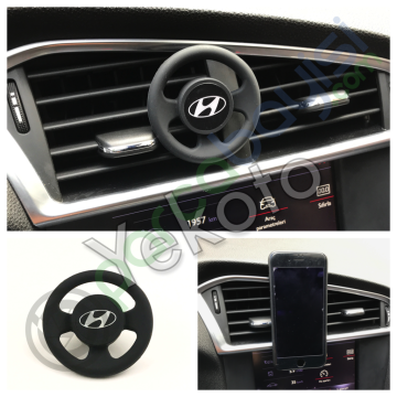 Hyundai Silikon Direksiyon Telefon Tutucu Yeni Model