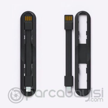2in1 İPhone Mini Usb Şarj Ve Telefon Yüzük Tutucu Stand
