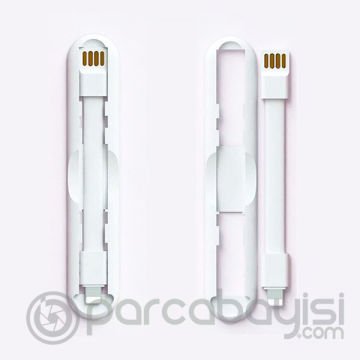 2in1 İPhone Mini Usb Şarj Ve Telefon Yüzük Tutucu Stand
