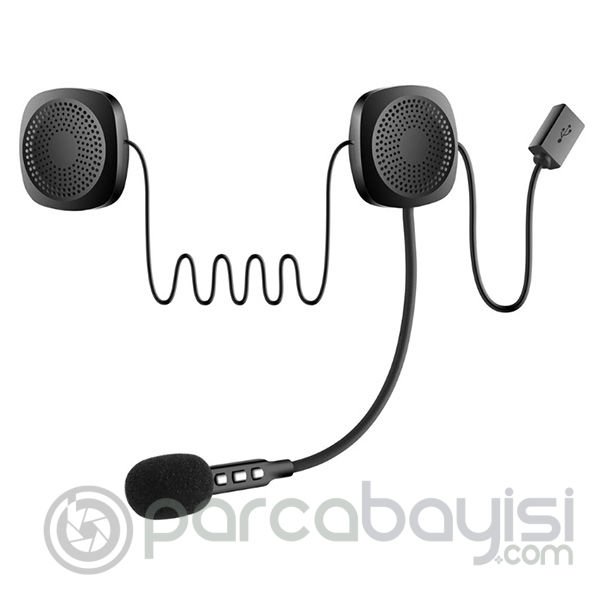 ALLY T2  Motosiklet Kask İçin Kulaklık Bluetooth 5.0 + Edr