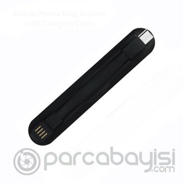2in1 Android Micro Usb Şarj Ve Telefon Yüzük Tutucu Stand