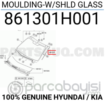 Kia Ceed Ön Cam Lastiği Orjinal | 861301H001