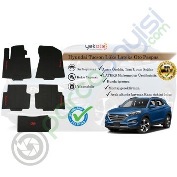 Hyundai Tucson Lüks Lateks Oto Paspas