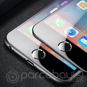 KUULAA İPhone 6Plus- 6SPlus 3D Full Tempered Kırılmaz Cam Ekran Koruyucu