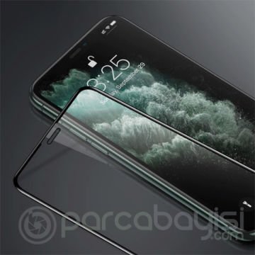 KUULAA İPhone 11 Pro X,XS,3D Full Tempered Kırılmaz Cam Koruyucu