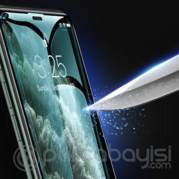 KUULAA İPhone 11 Pro X,XS,3D Full Tempered Kırılmaz Cam Koruyucu