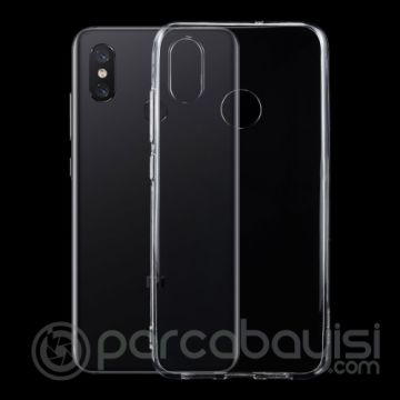 Xıaomi Mi8,8 Soft Şeffaf Ultra Slim Fit Silikon Kılıf