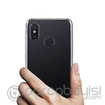 Xıaomi Mi8,8 Soft Şeffaf Ultra Slim Fit Silikon Kılıf