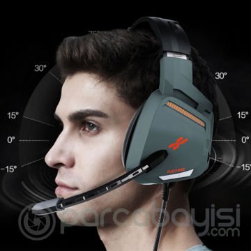 Plextone G800 3.5mm Teleskopik Kablolu Gaming Oyuncu Kulaklığı