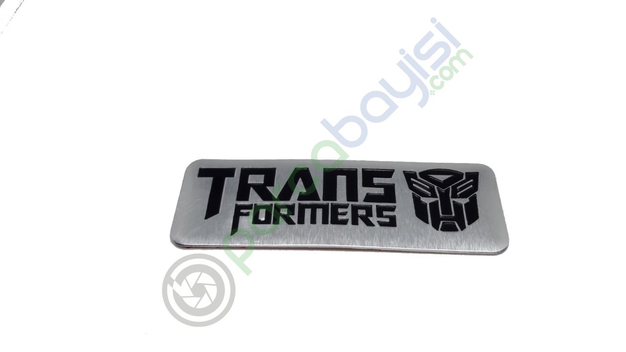 Transformers 3D Amblem Logo Orjinal Kalite