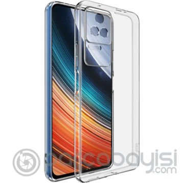 Ally Xiaomi Redmi K50 Pro Kılıf Kamera Korumalı Ultra İnce Şeffaf Silikon Kılıf