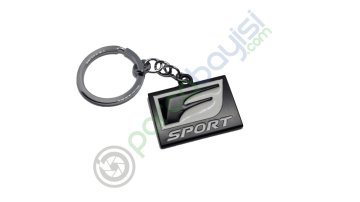 F Sport Metal 3D Amblem Anahtarlık
