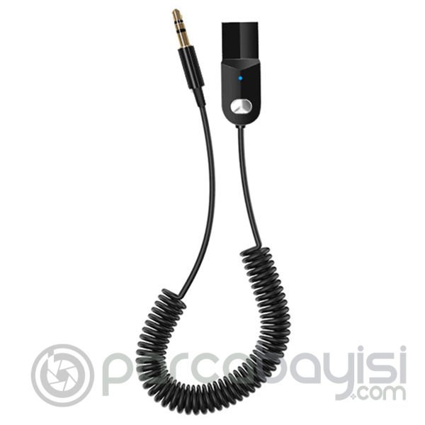 ALLY C002 Usb Bluetooth 5.0 Araç Vs Kiti 3.5mm Jack Aux Kablo