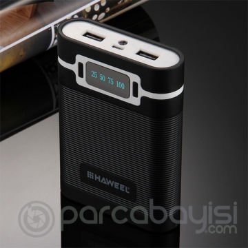 Haweel Diy 4X18650 Dijital Göstergeli Pil powerbank kutusu