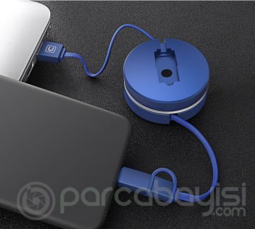 Cafele 2in1 İphone Ve Micro Usb Hızlı Usb Data Kablo