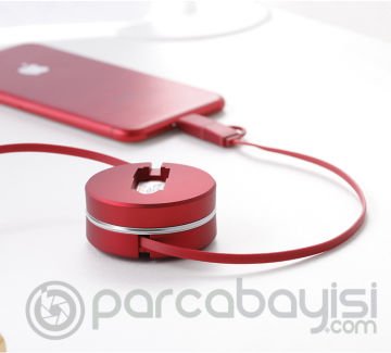 Cafele 2in1 İphone Ve Micro Usb Hızlı Usb Data Kablo
