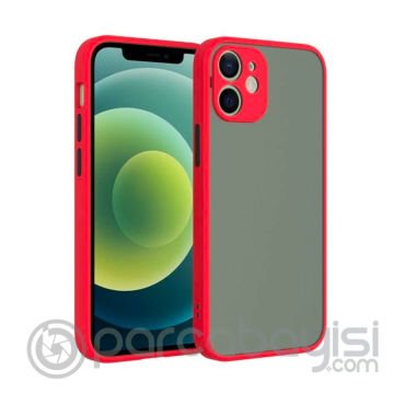 iPhone 12 Mini 5.4inç Kamera Korumalı Premium Silikon Kılıf