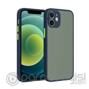 iPhone 12 Mini 5.4inç Kamera Korumalı Premium Silikon Kılıf