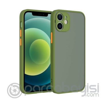 iPhone 12 Mini 5.4inç Kamera Korumalı Premium Silikon Kılıf