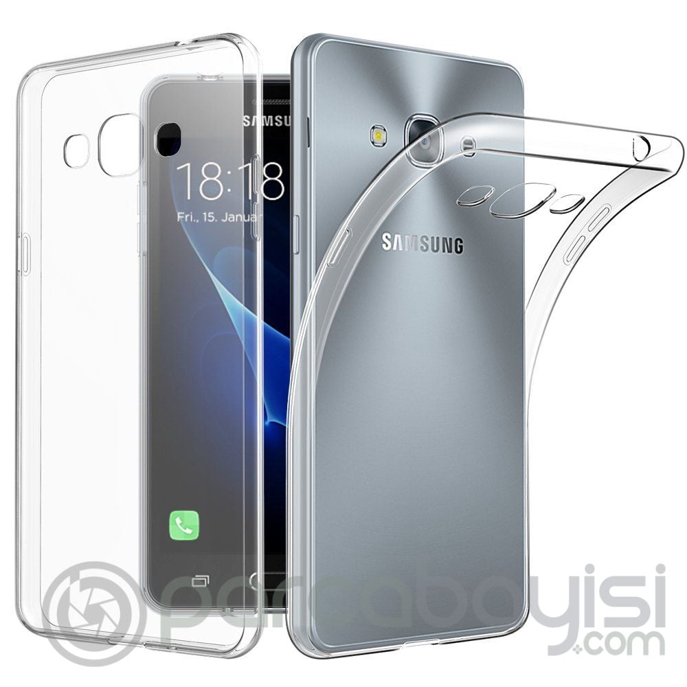 Ally Galaxy J3 Pro J310 Şefaf Slikon Spada Kılıf