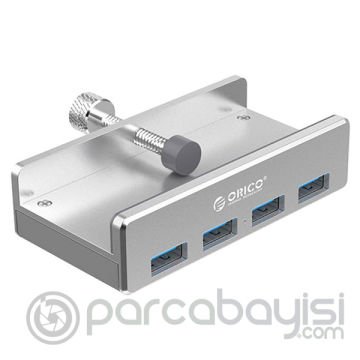 ORICO Alüminyum Masaüstü klip 4 Port USB 3.0 Çoklayıcı Hub