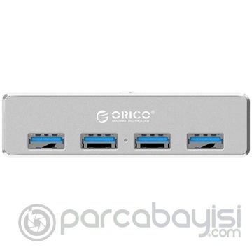 ORICO Alüminyum Masaüstü klip 4 Port USB 3.0 Çoklayıcı Hub