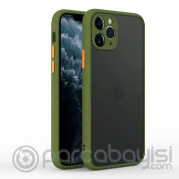 iPhone 11 Pro 5.8inç Kamera Korumalı Premium Silikon Kılıf