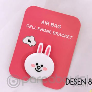 Ally 3d Sevimli Hayvanlar Pop Stand Telefon Tutucu
