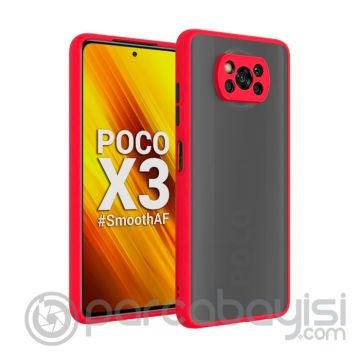 Xiaomi POCO X3 - POCO X3 Pro Kamera Korumalı Premium Silikon Kılıf