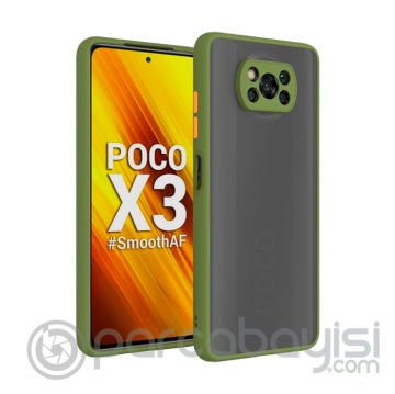 Xiaomi POCO X3 - POCO X3 Pro Kamera Korumalı Premium Silikon Kılıf