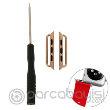 Ally Apple Watch 7-8 41mm 6-5-4 40mm Kordon Kayış Toka Bağlantı Adaptörü 3-2-1 38mm