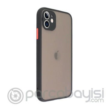iPhone 11 6.1inç Kamera Korumalı Premium Silikon Kılıf